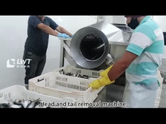 خط تولید ماهی کنسرو شده تجهیزات پردازش کنسرو شده زرد croaker