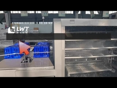 دستگاه تمیز کردن لباسشویی با اسپری بالا برای گردش پلاستیکی سبد سینی سینی تخم مرغ تونل ماشین لباسشویی