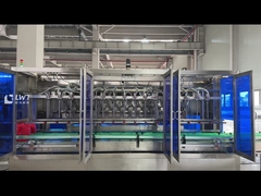 دستگاه پر کردن مواد شوینده مایع برای بطری های مختلف