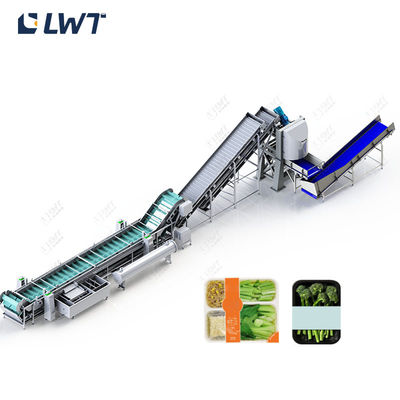 2.5T/H خط فرآوری سبزیجات تازه