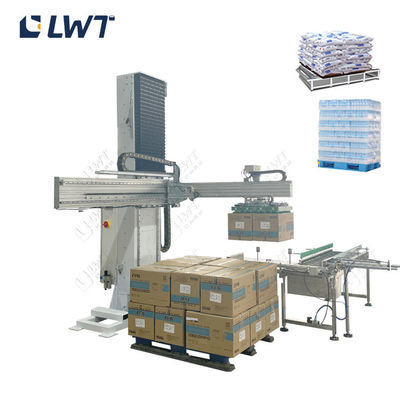 سیستم پالتیزه کننده خودکار LWT برای بسته بندی کارتن
