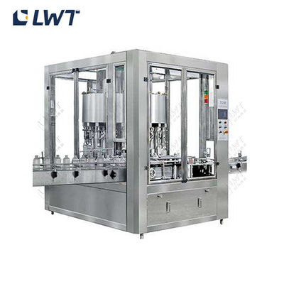 Automatic Rotary Liquid Filling Machine with 30-800 Bottles per Minute, ±0.5-1% Accuracy, and 304/316L Stainless Steel